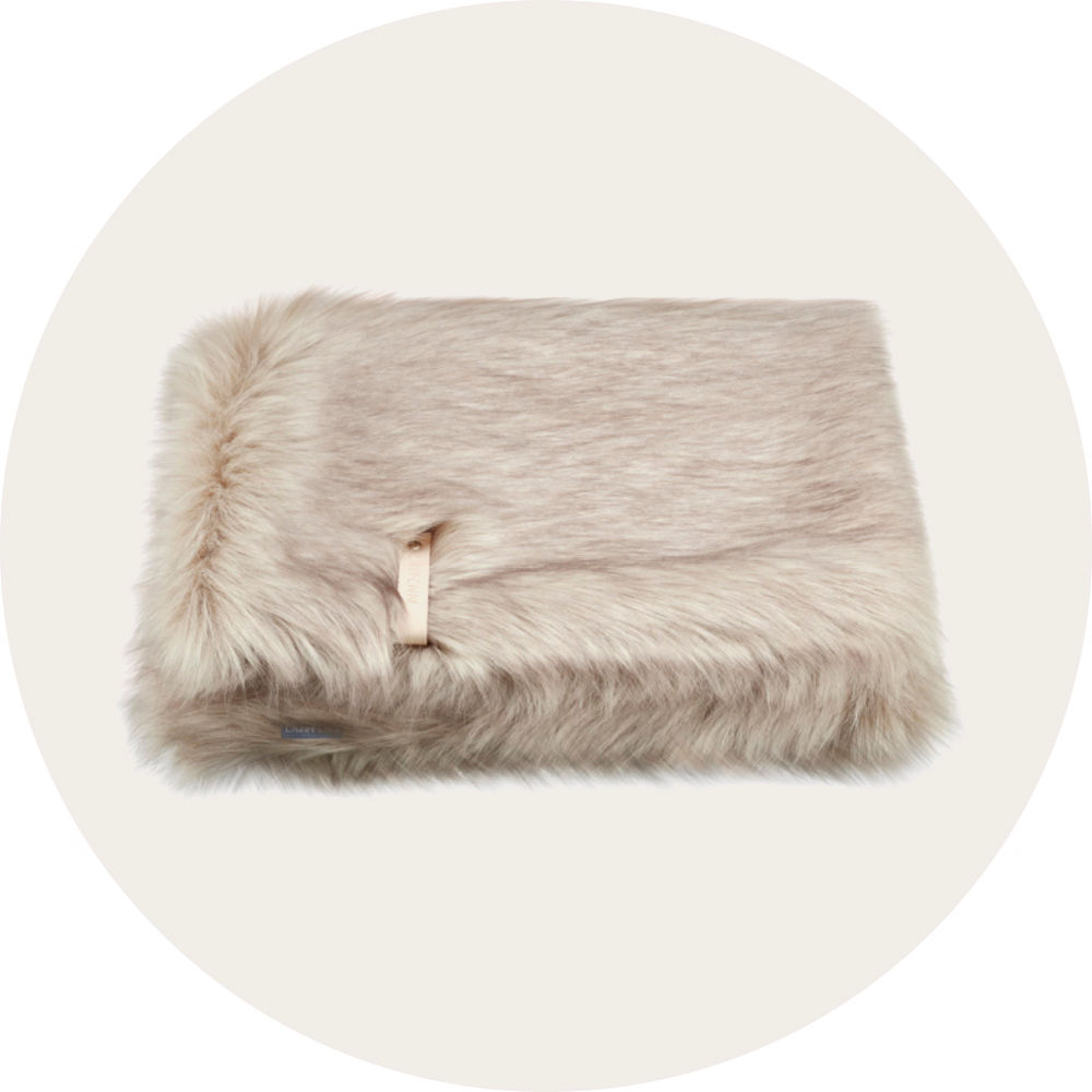 Hunde Decke aus Kunstfell waschbar