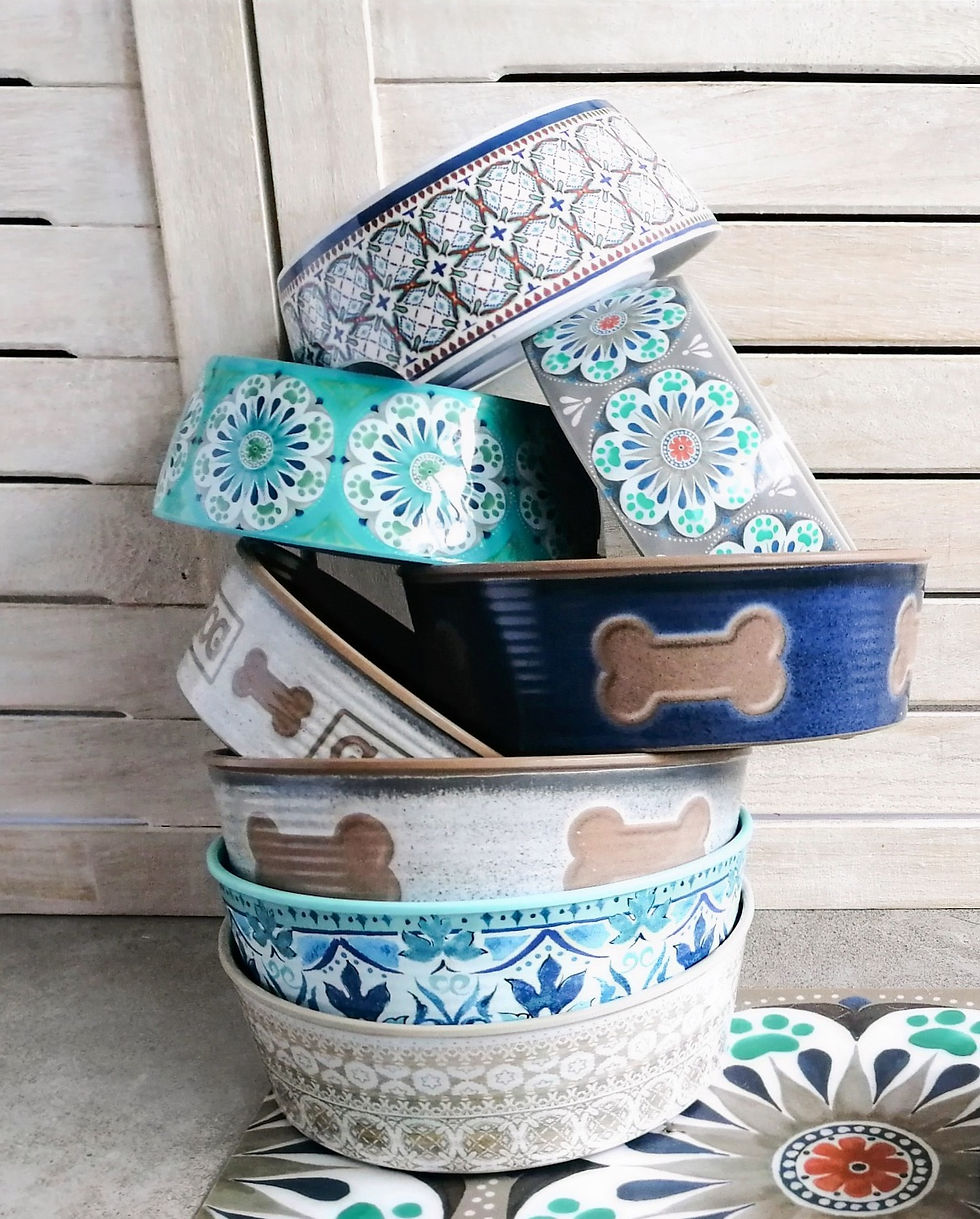 Melanin Hunde und Katzen Napf