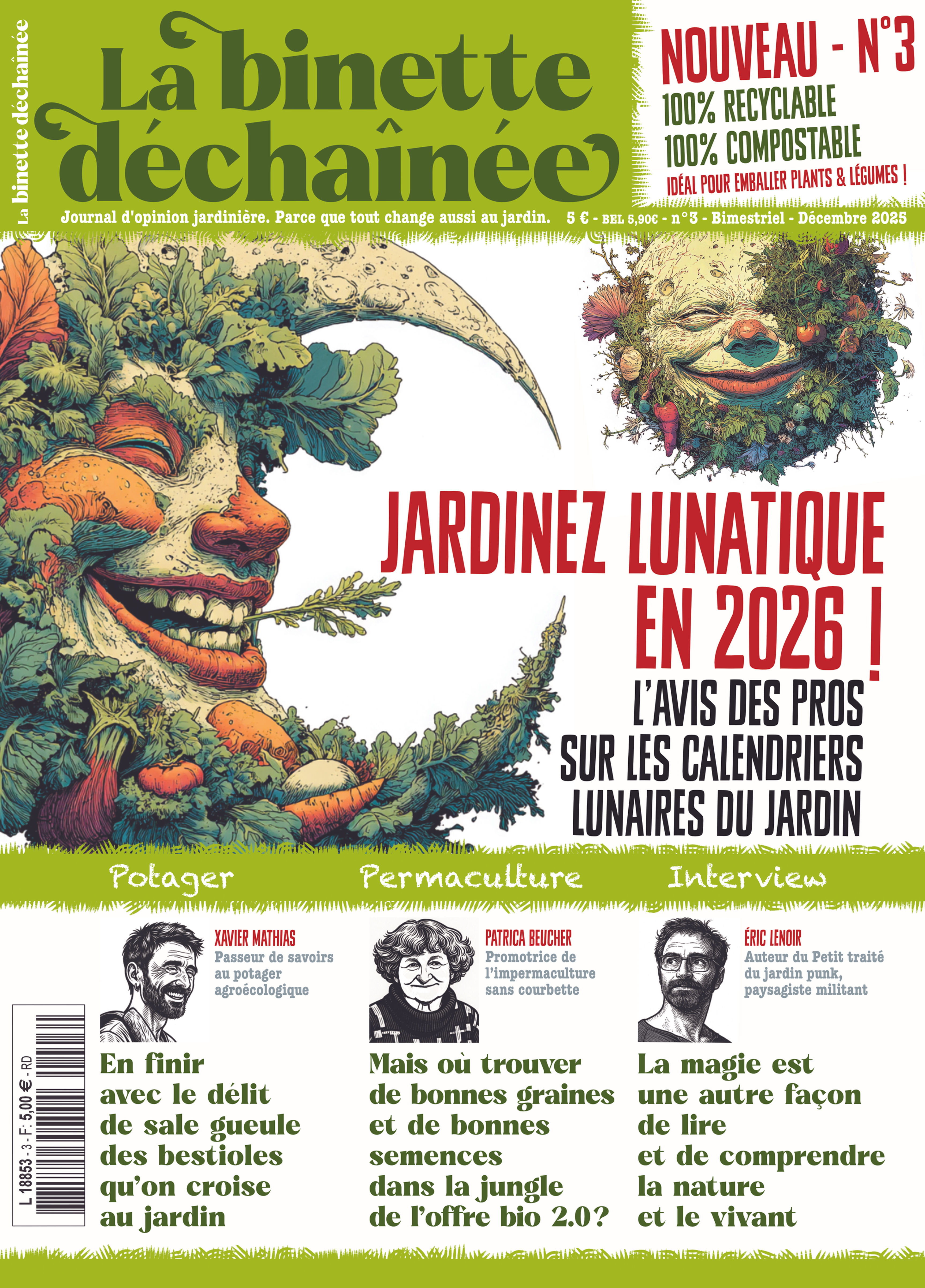 Abonnement pour la France métropolitaine (1 an-6 numéros)