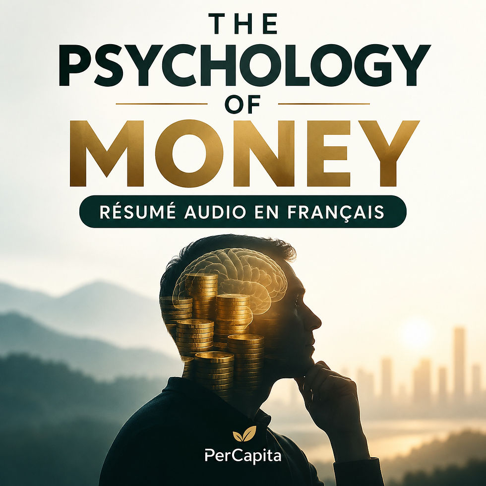 Couverture du résumé audio « The psychology of money appliqué » de PerCapita.