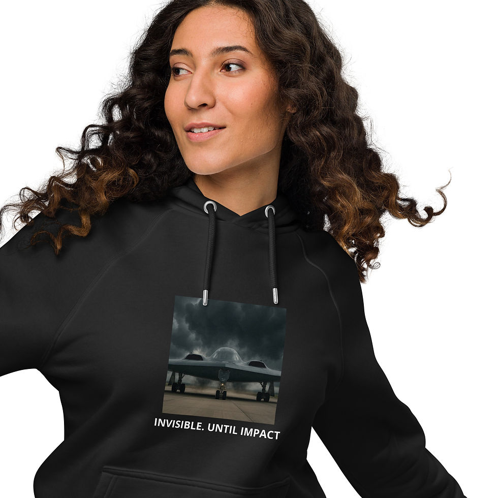 Thumbnail: Unisex eco raglan hoodie
