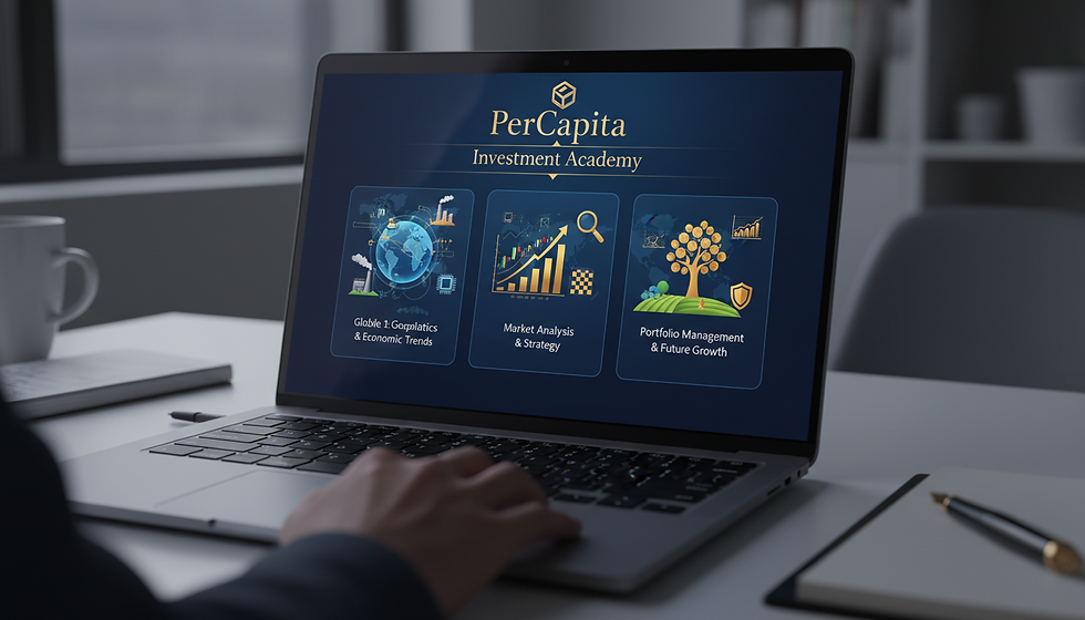 Enhancing financial expertise through relationship-driven learning at PerCapita Investment Academy.