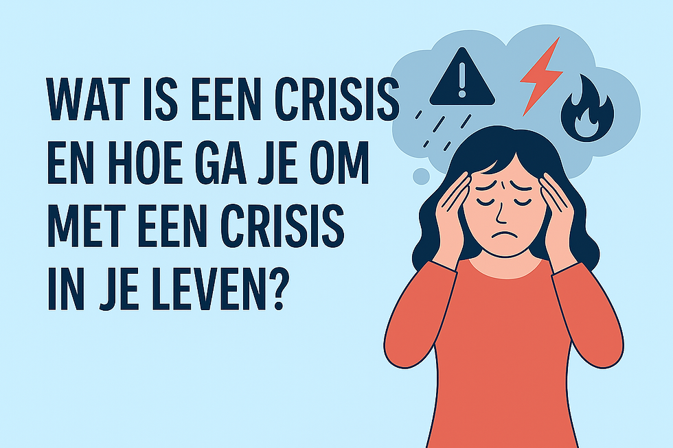 Hoe herken je een crisis en leer je effectieve strategieën om hier mee om te gaan in je dagelijks leven.