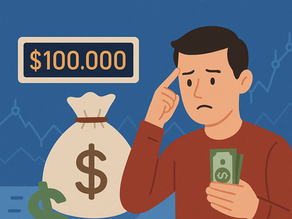 L’Illusion des 100 000 € : Pourquoi la plupart des traders échouent avec l’argent réel — et comment s’y préparer