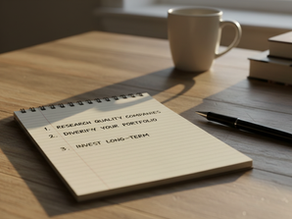 The Three Sentences to Write Before Buying Any Stock