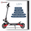 Miniature : NANROBOT LS7+ 2400wx2 60V40A Double moteur 11 pouces Vitesse maximale 90-110 km/h