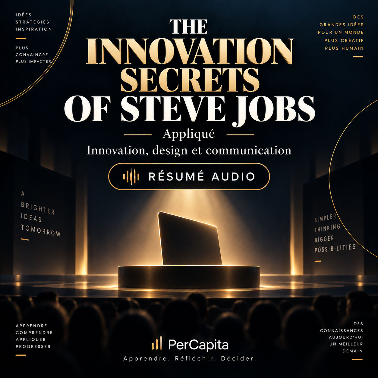 Couverture du résumé audio « The Innovation Secrets of Steve Jobs — Appliqué » de PerCapita.