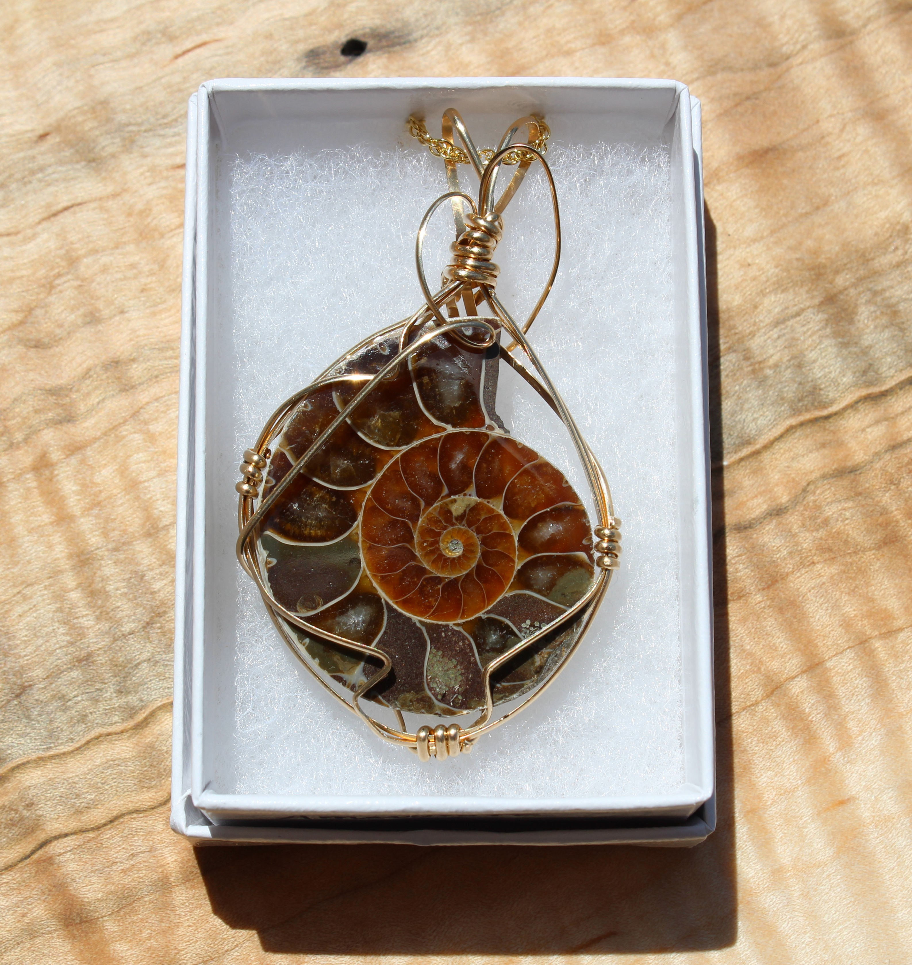 Ammonite Necklace