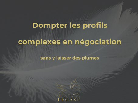 Stratégies pour dompter les profils complexes en négociation (sans y laisser des plumes)