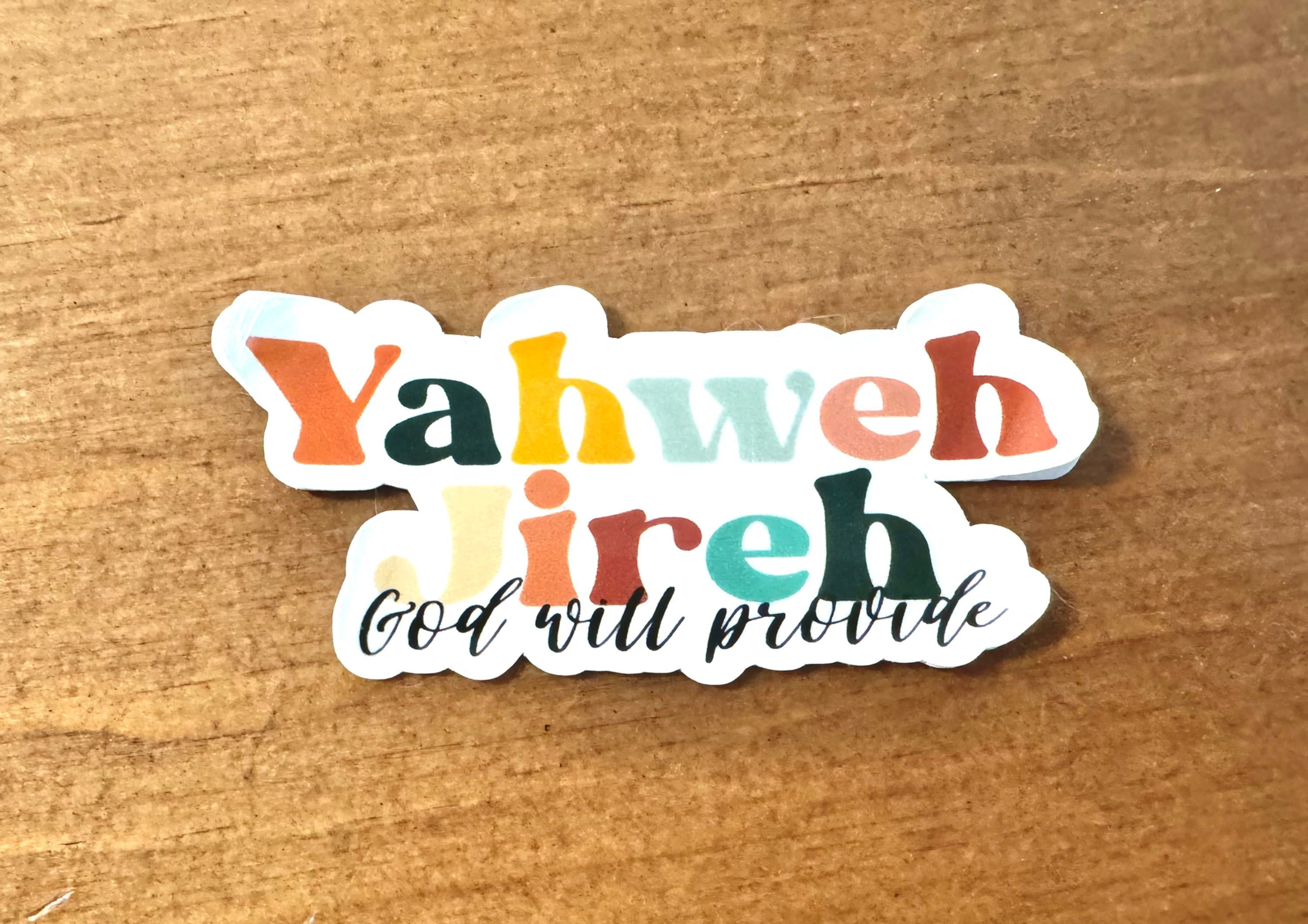 Yahweh Jireh-OOPSIE SALE