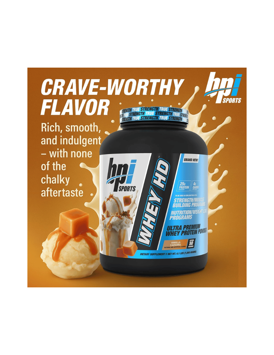 Miniatura: BPI Whey-HD 4.1 lbs – Proteína de Suero Premium Alta Concentración