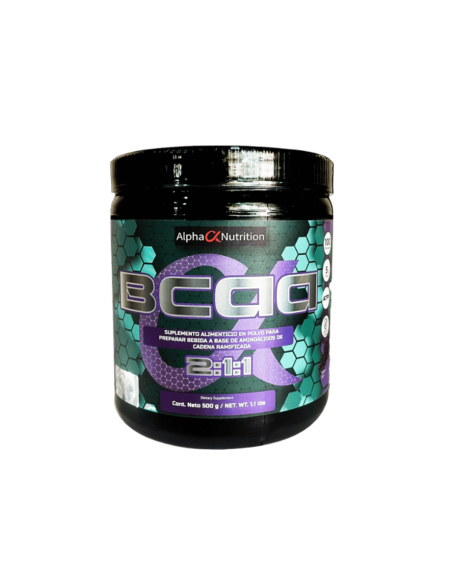 Alpha BCAA 2:1:1 500g | Recuperación Muscular, Energía y Resistencia