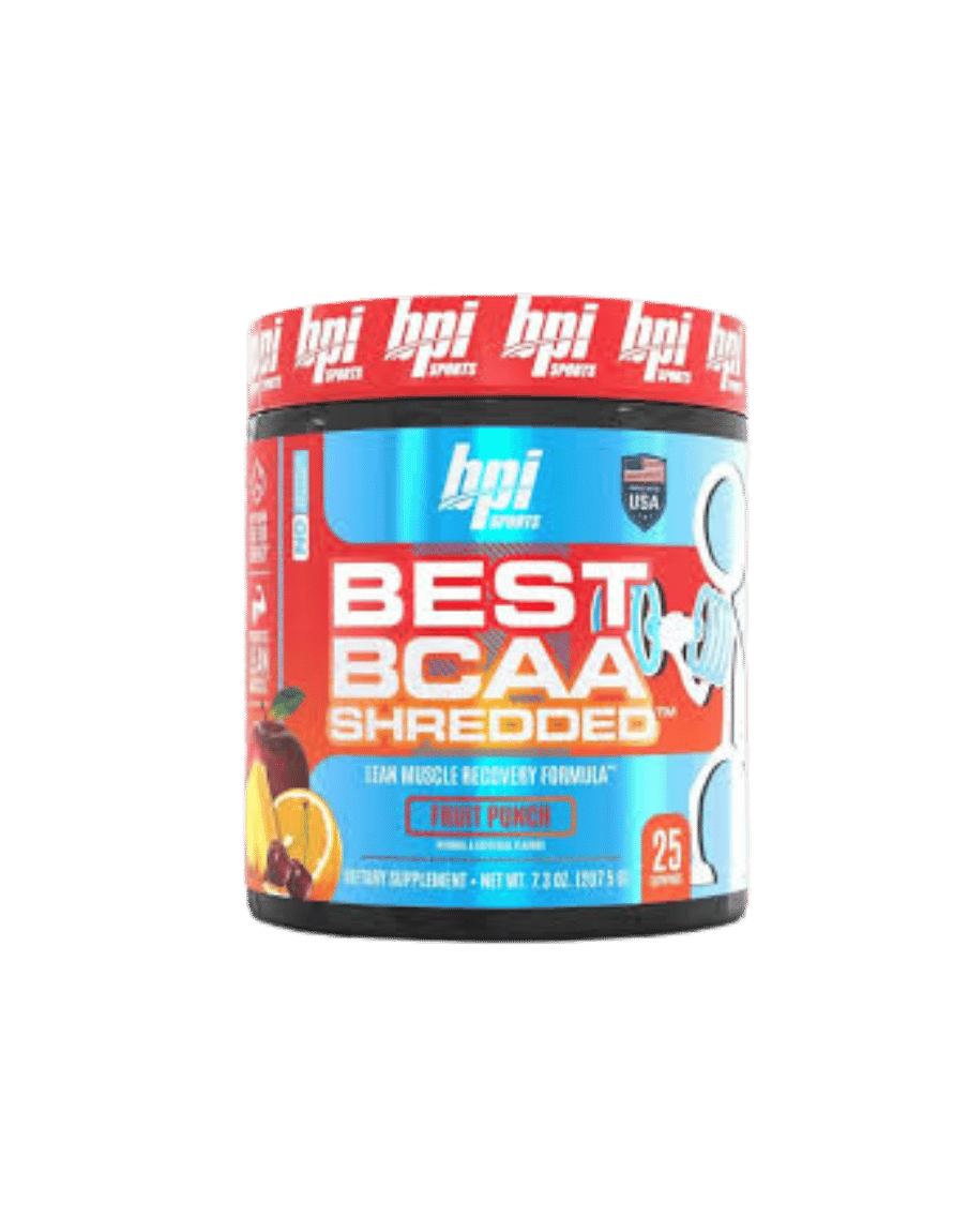 BPI Best BCAA Shredded 25 Serv | Aminoácidos con Quemador de Grasa