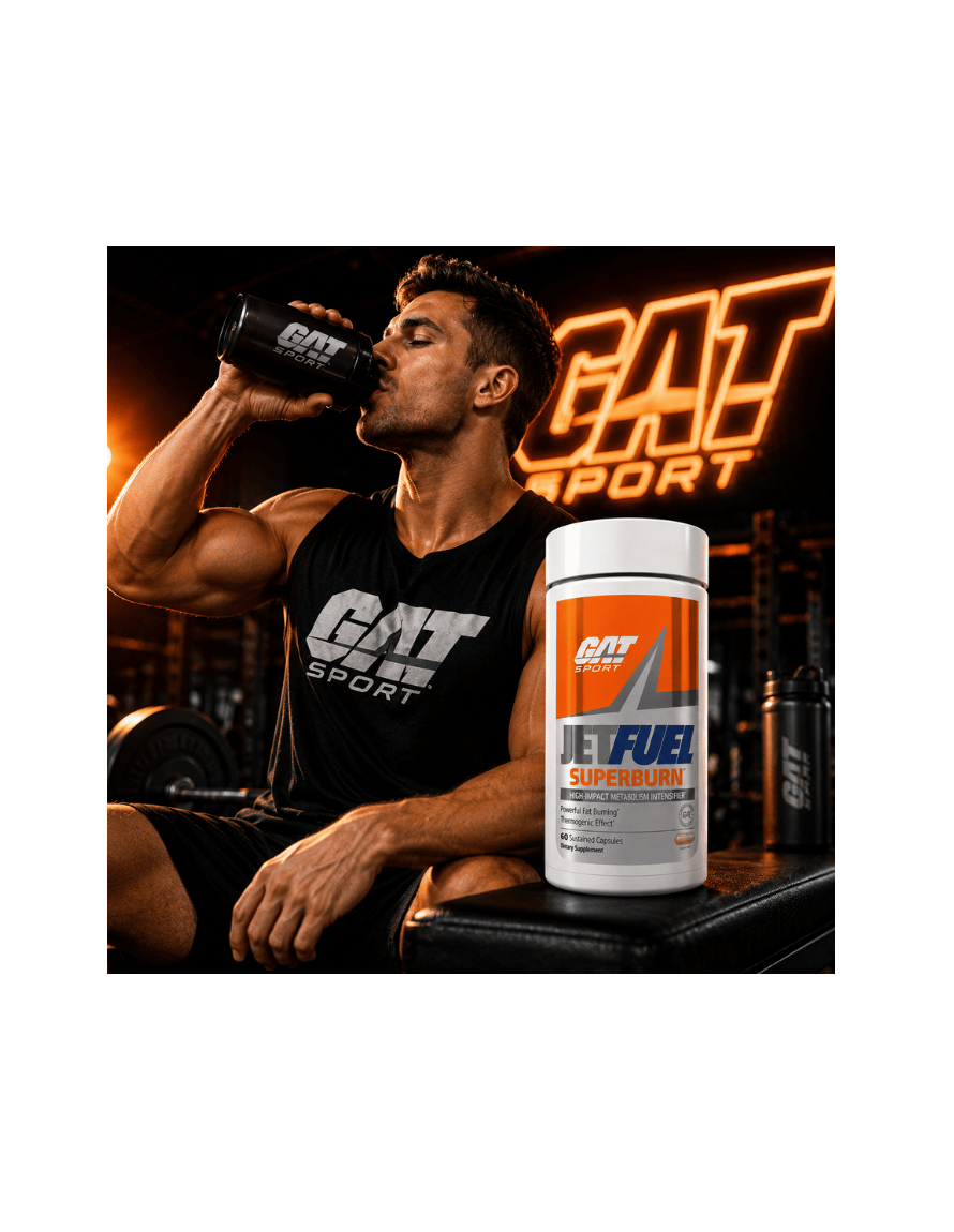 Miniatura: GAT Jetfuel Superburn 120 Caps | Formula Termogenica para Definicion