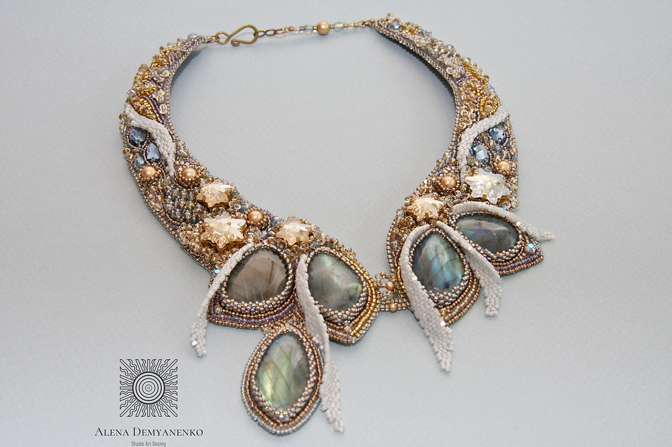 Колье Лунный Цветок