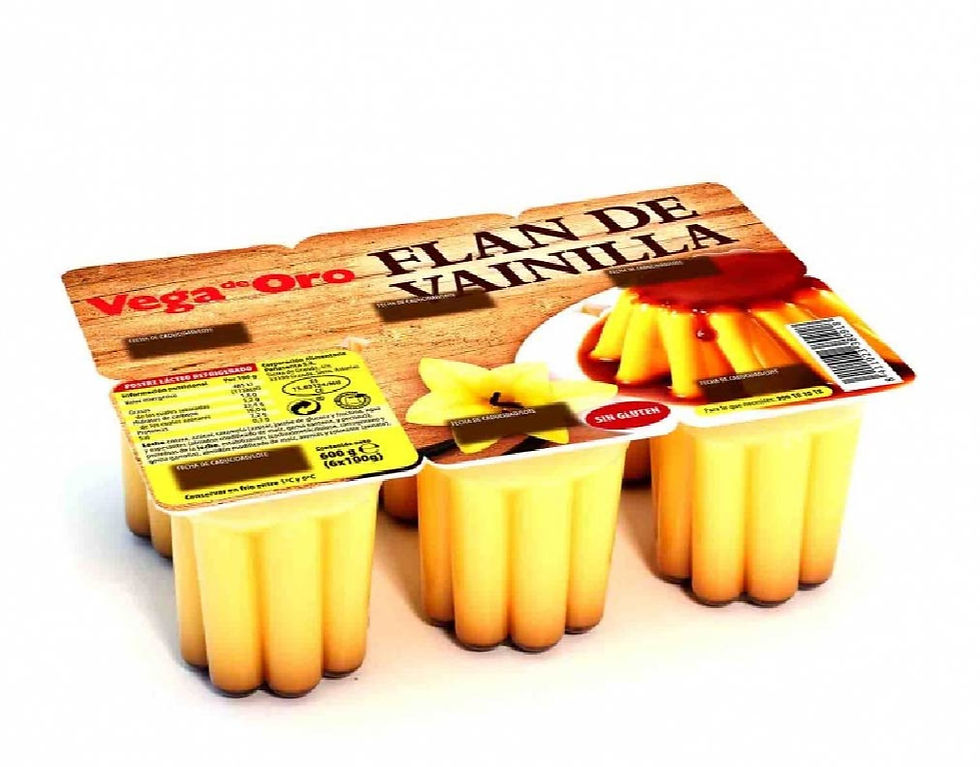 Flan Vainilla Vega de Oro pack 6