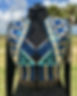 BHE Gold Turquoise & Bluebell Bolero Vest.jpg