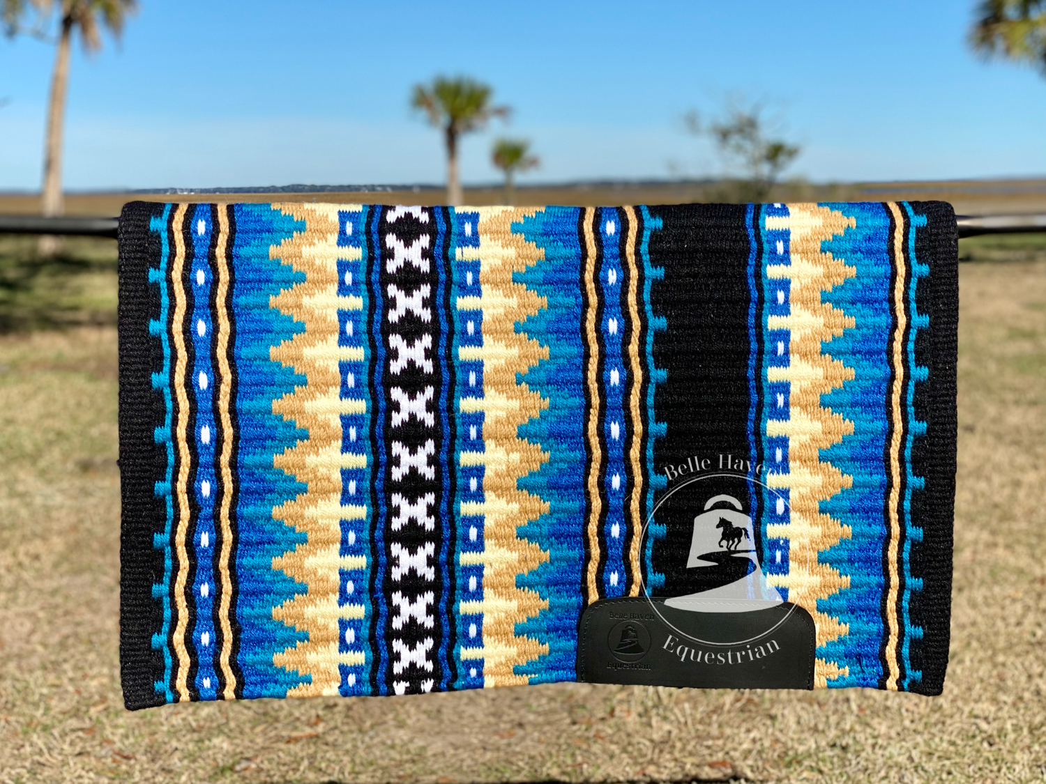 Jazz Blue & Honey Mill Creek Show Pad