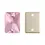 Thumbnail: sew on crystal rectangle rhinestones light rose pink rectangles
