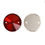 Thumbnail: Deep Red Crystal Rivoli Flatback Rhinestones - Premium Glass Gemstones
