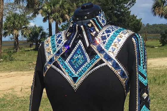 BHE Turquoise Gold Bluebell HMS Blouse front_edited.jpg