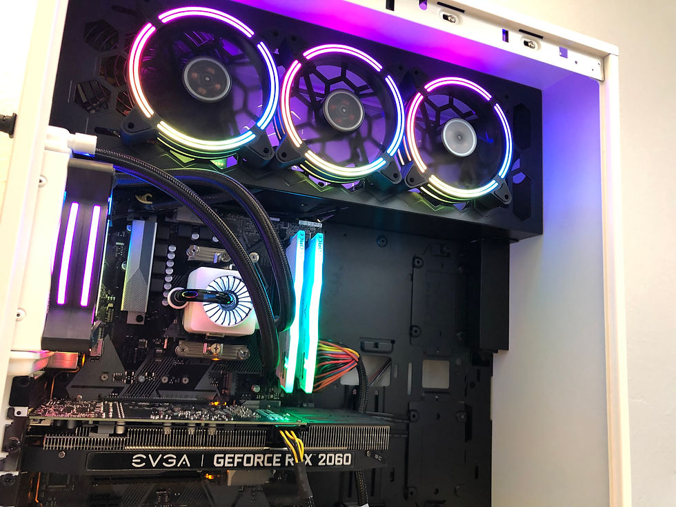 Thumbnail: Custom RGB VR Gaming PC Ryzen 7 2700x 3.70GHz, RTX 2060 6gb, Windows 10 Pro