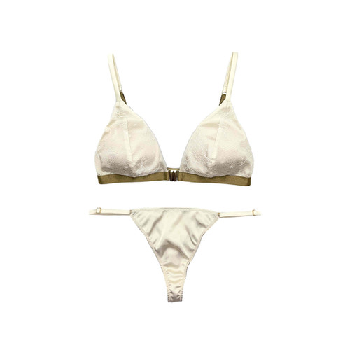 Satin Luxe Weekend Set - PEARL | Maimia