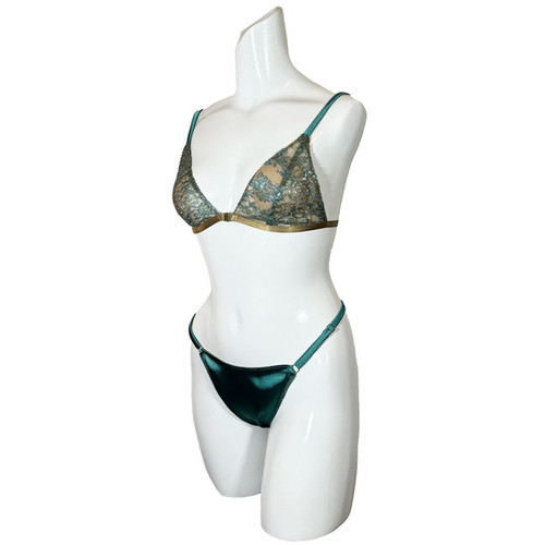 Luxe Weekend Set - CHAMELEON GREEN | Maimia