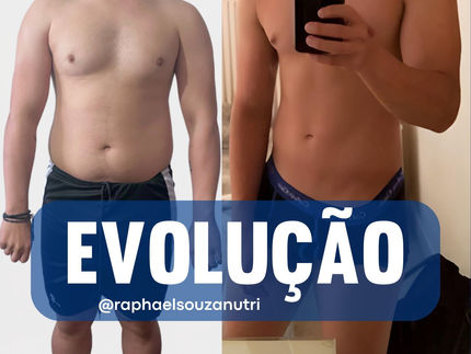 Evolução de um paciente durante o acompanhamento nutricional