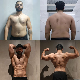 Nutricionista em São Paulo: Evolução do paciente em acompanhamento para hipertrofia