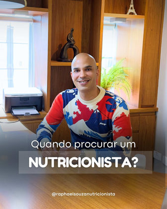 Quando procurar um nutricionista?