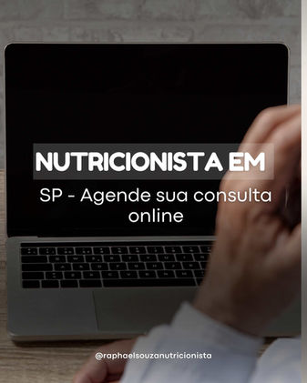 Nutricionista em SP - Marque sua consulta online