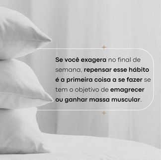 O álcool pode sabotar seus resultados: a palavra de um nutricionista