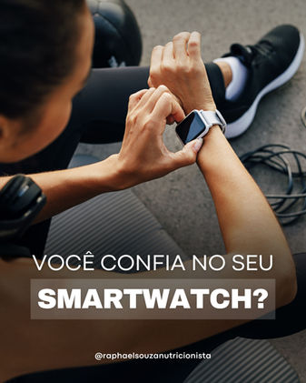 Você confia no gasto calórico do seu smartwatch? O que um nutricionista esportivo sabe sobre isso