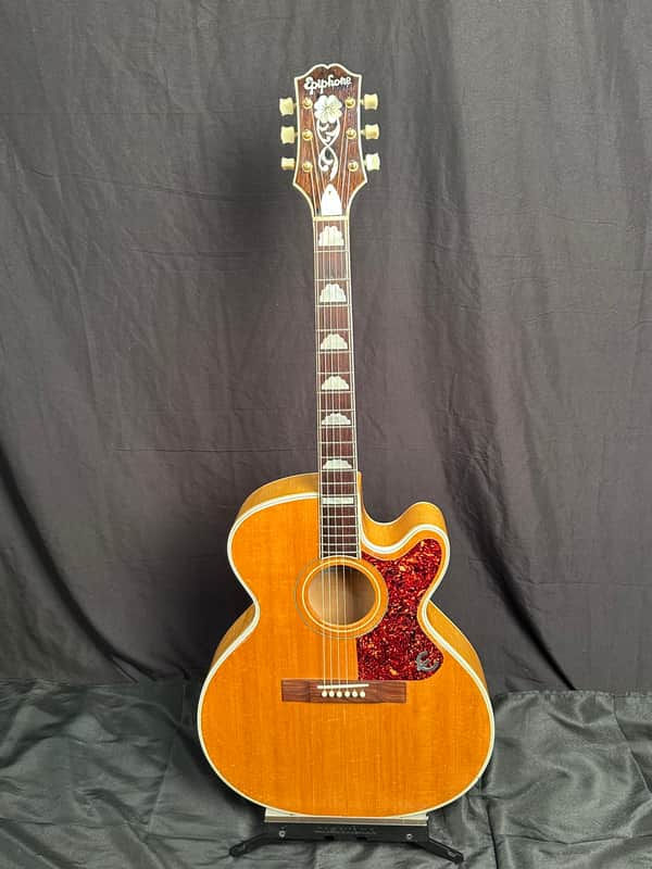 Thumbnail: 1954 Epiphone F.T. 210 Cutaway Natural W/O/H/S/C