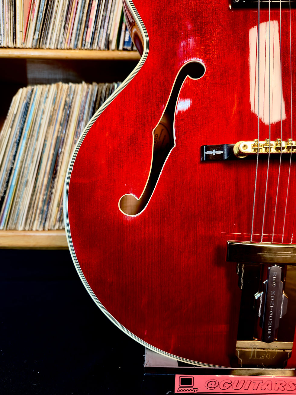 Thumbnail: Gibson Custom Shop Wes Montgomery L5 1993 - Cherry Red