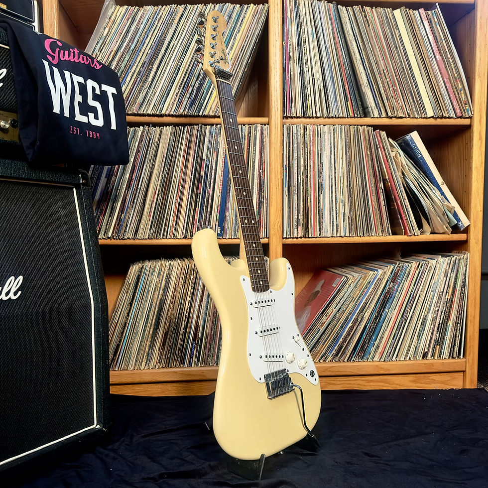 Thumbnail: Fender Stratocaster Dan Smith 1980s - Olympic White