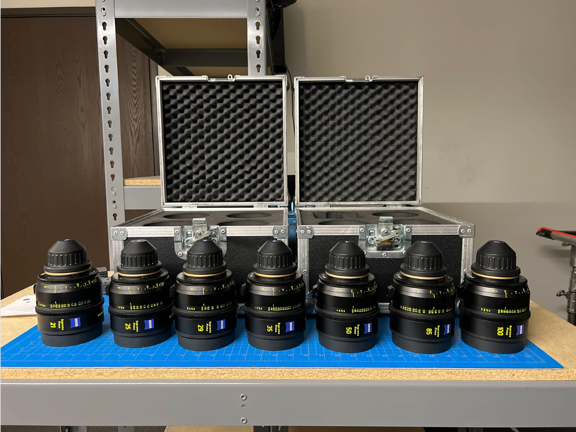 Zeiss Supreme Prime Radiance 7 lens set