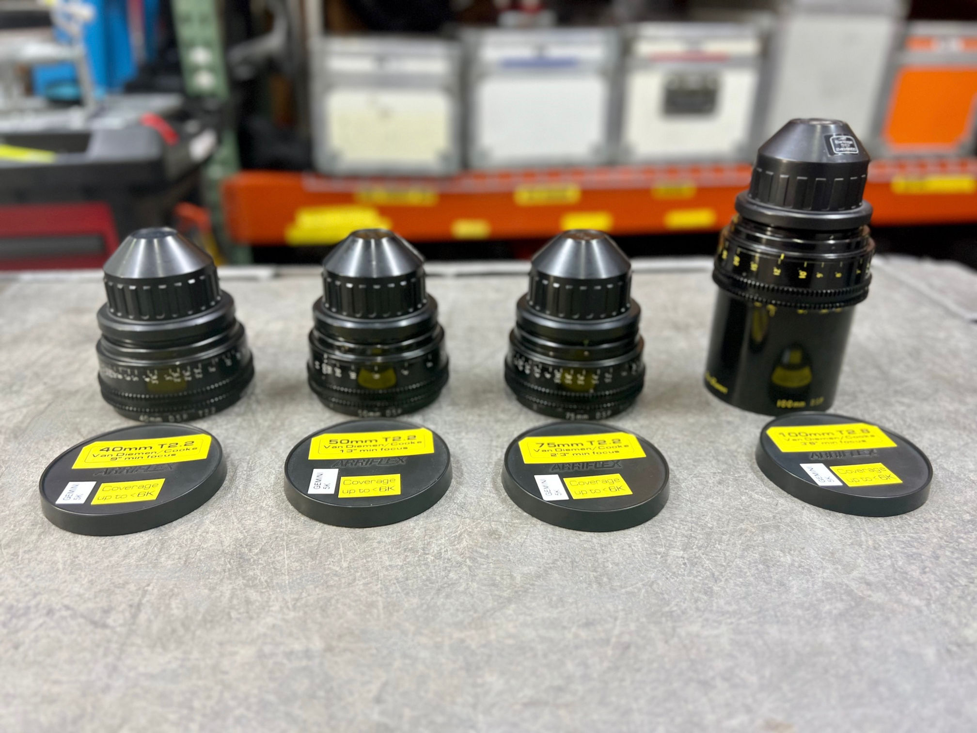Cooke Speed Panchro Van Diemen rehoused