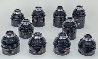 Optica Elite Super Speed Prime 10 lens set
