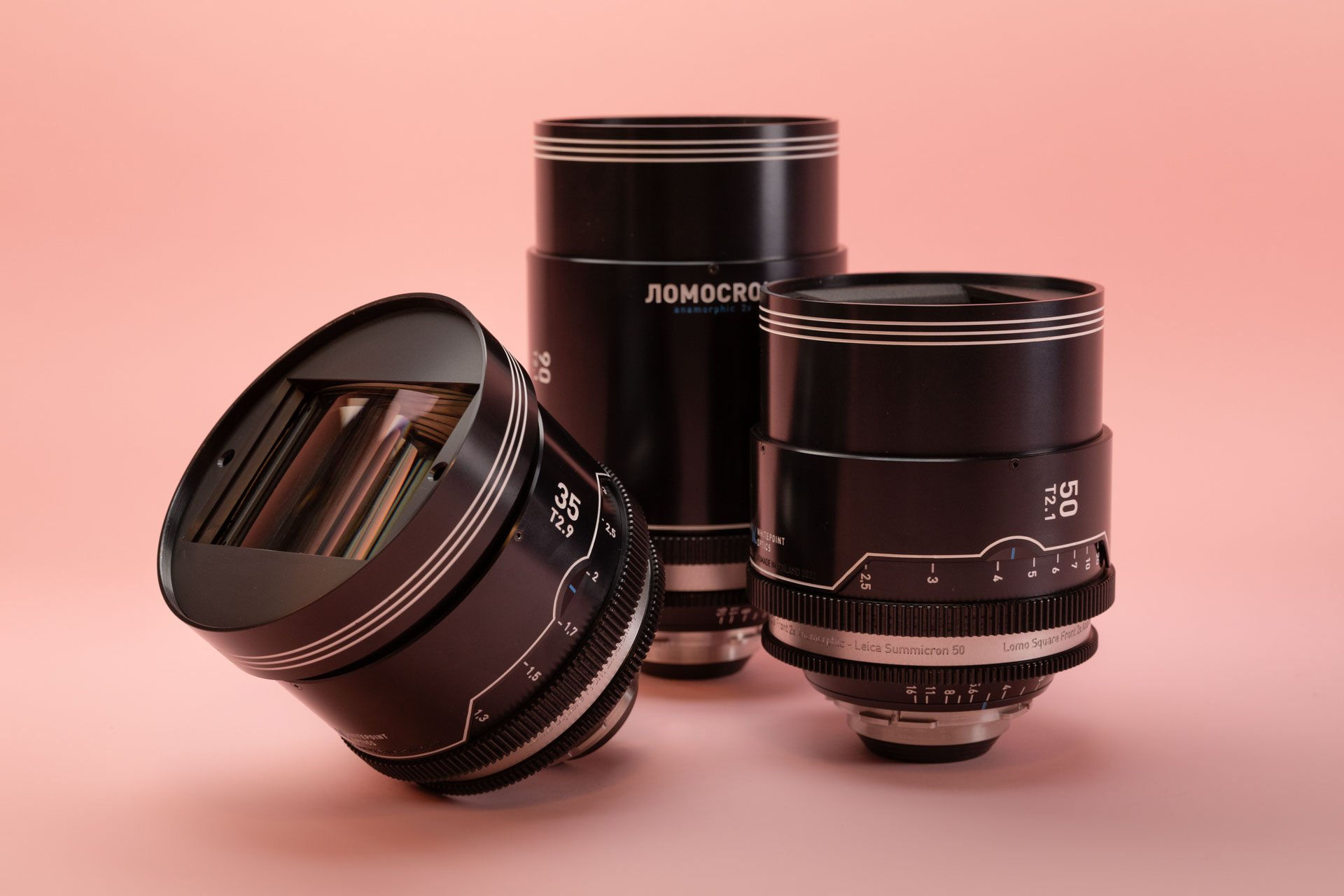 Lomocron Anamorphic Whitepoint rehoused