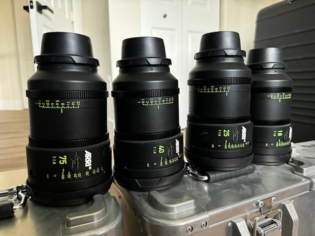 Arri Signature Prime 4 set