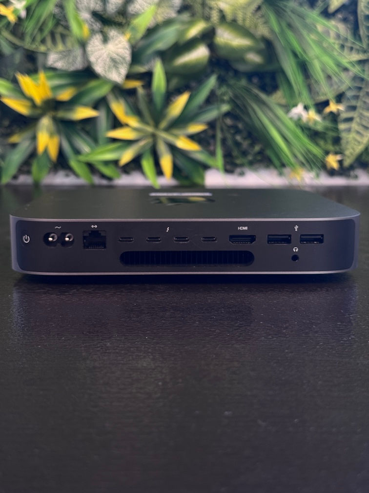 Miniaturbild: Apple MacMini 2018 Anschlüsse
