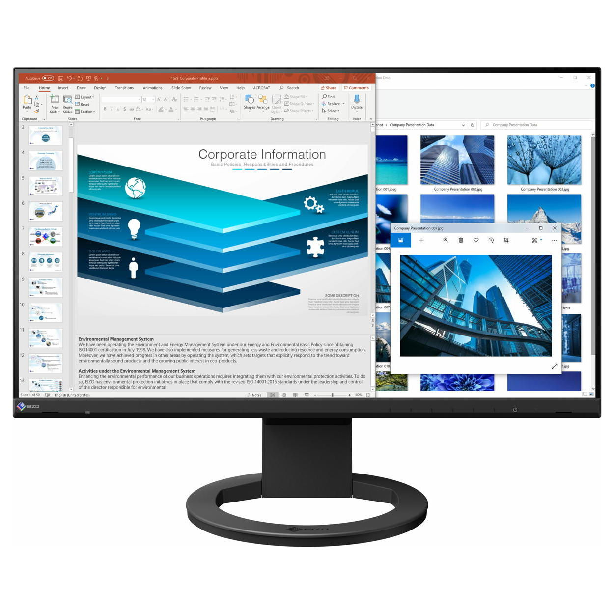 EIZO FlexScan EV2480 Swiss Edition 23,8" Full-HD Monitor