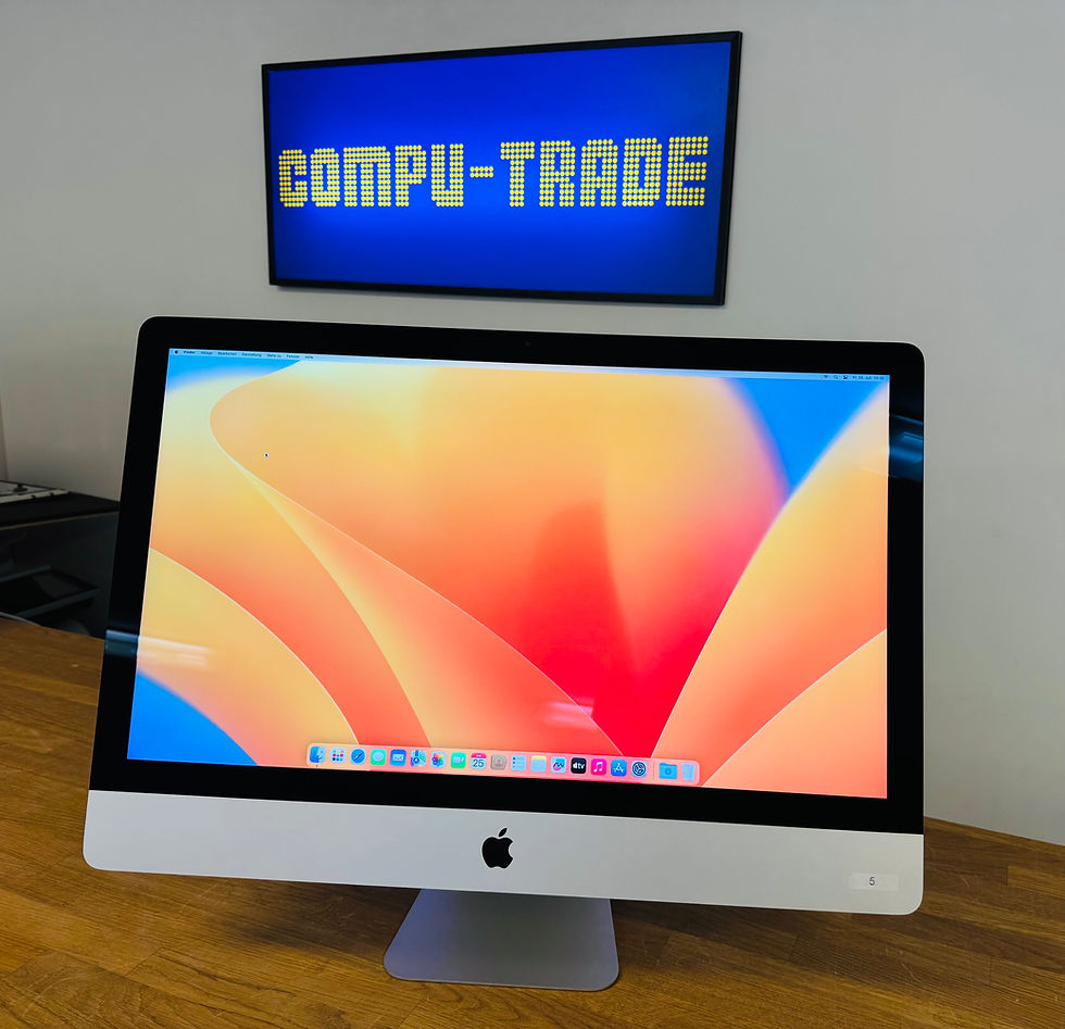 Apple iMac 27" Retina 5K 2017 Frontal