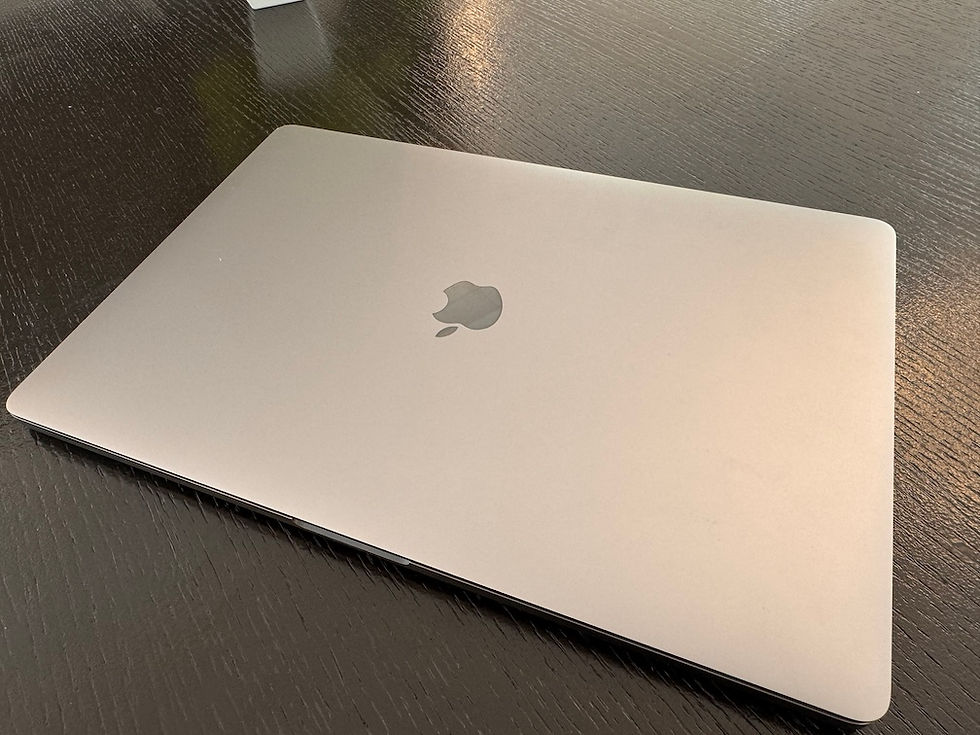 Apple MacBook Pro 16" 2019 Oben