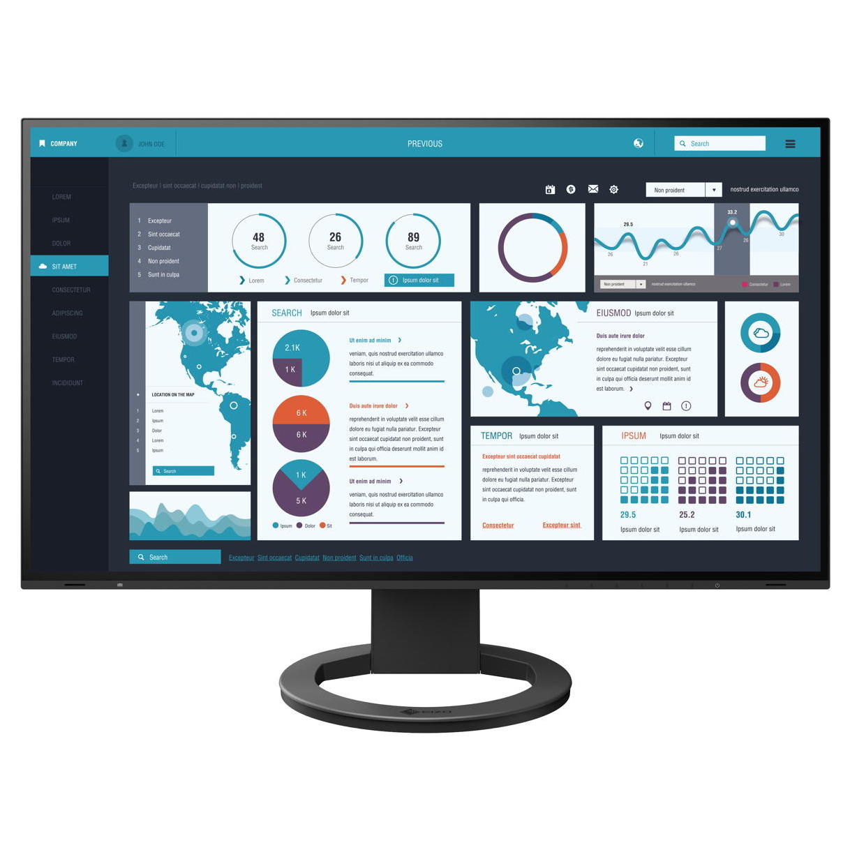 EIZO FlexScan EV2795 Swiss Edition 27" WQHD USB-C-Monitor