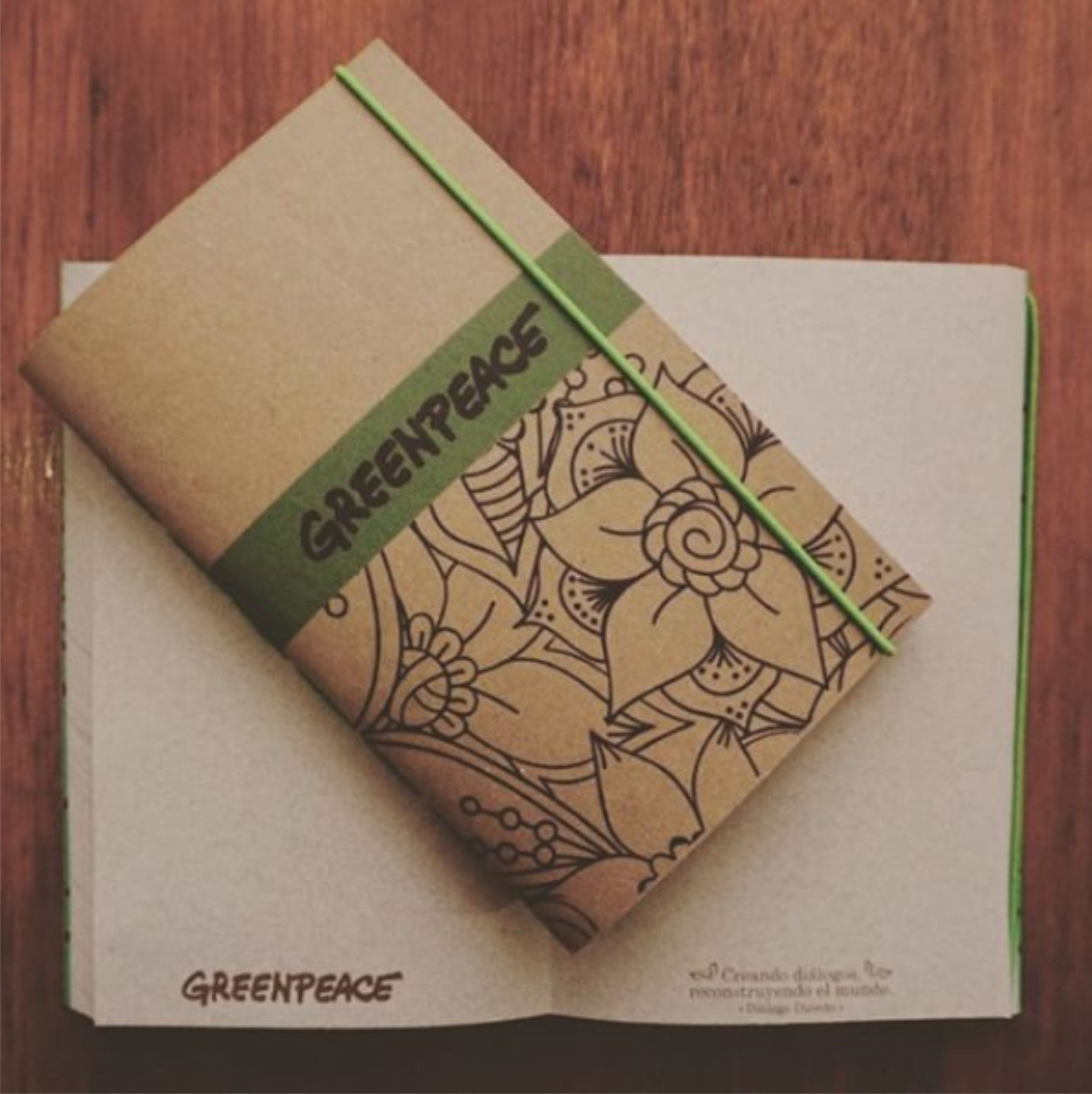 Libreta ecológica personalizada 