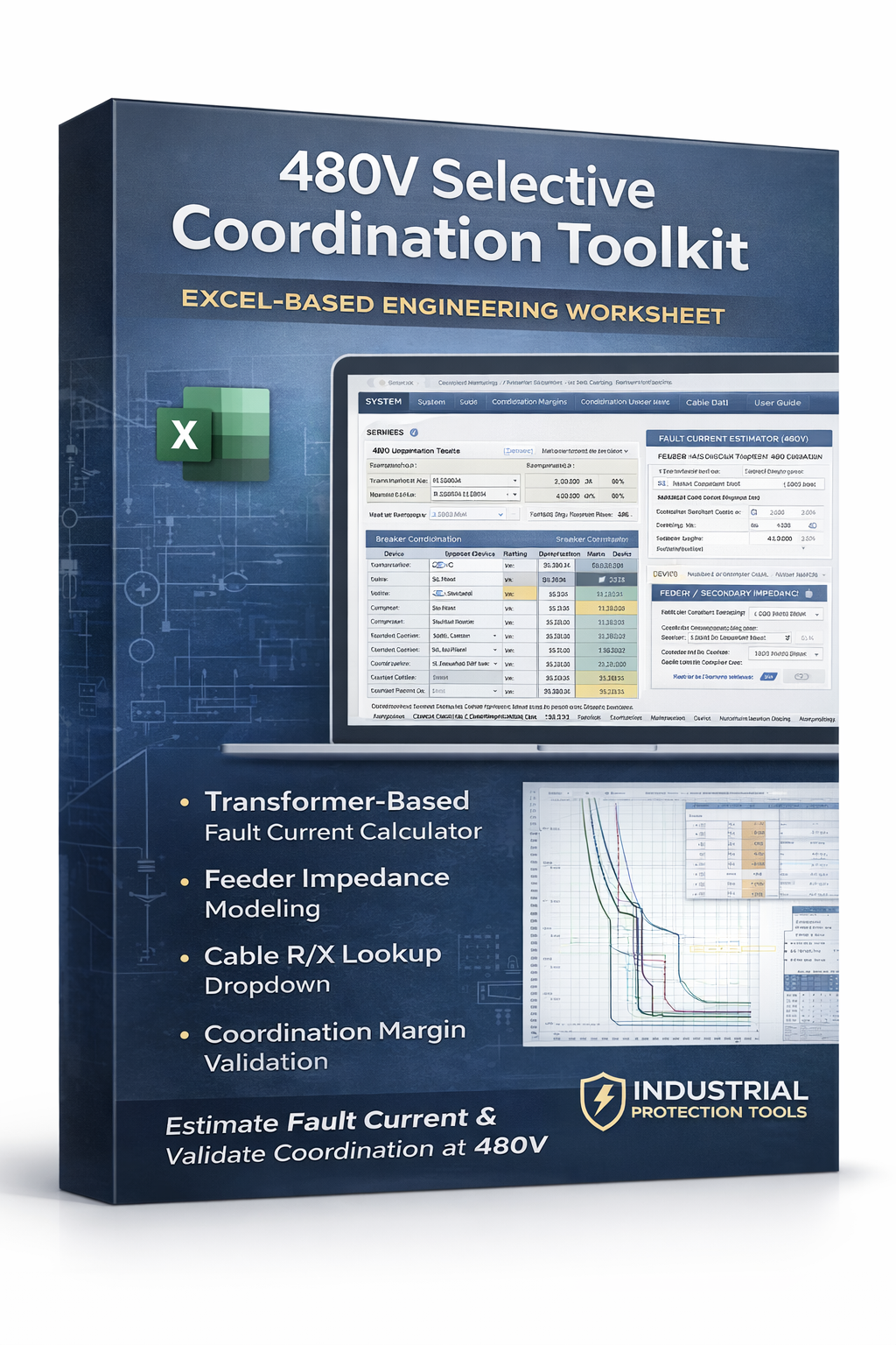 480V Fault Calculator & Coordination Toolkit