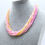 Thumbnail: Multi-strand beaded necklace with Crystals